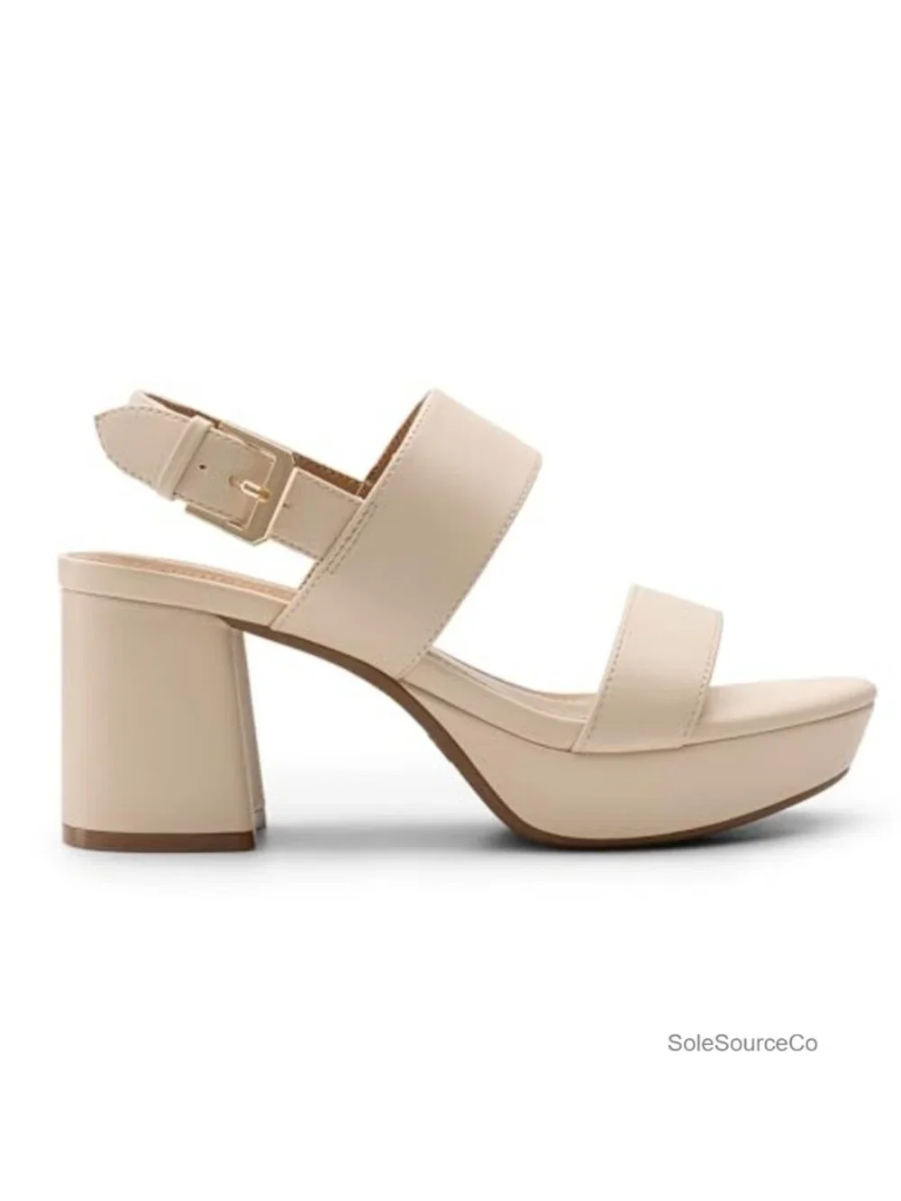 Women's Platform Chunky Block Heeled Sandals Open Toe Comfortable Dress Heels